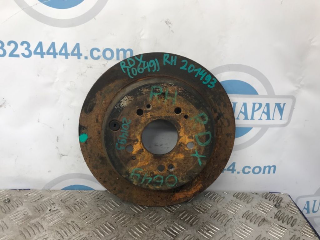 42510-STK-A00 | Гальмівний диск задній ACURA RDX 06-12