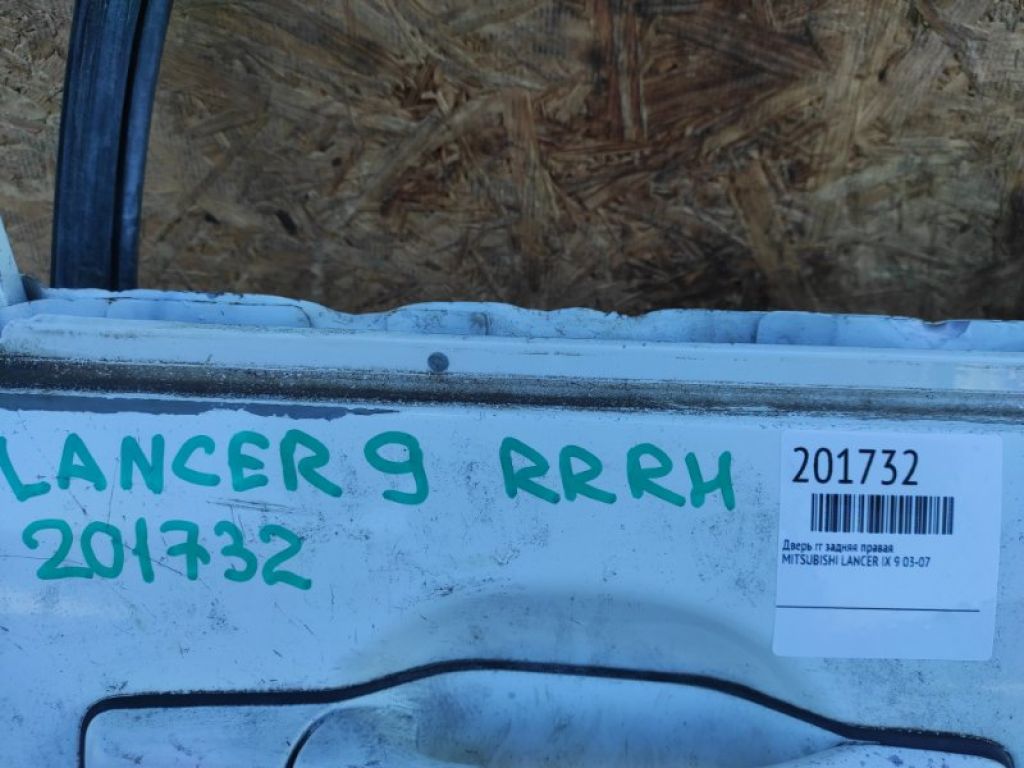 5730A192 | Дверь задн. прав. MITSUBISHI LANCER IX 9 03-07 - Фото 2