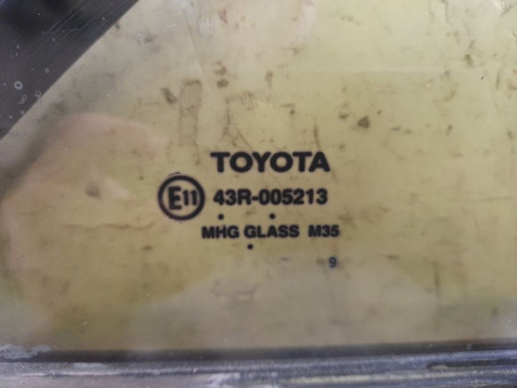 68124-06130 | Стекло двери глухое задн. лев. TOYOTA CAMRY 50 12-15 - Фото 3