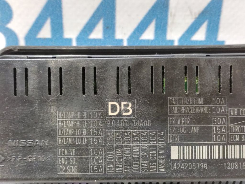 284B7-3JV0B | Блок запобіжників моторний відсік NISSAN PATHFINDER R52 12-21 - Фото 2