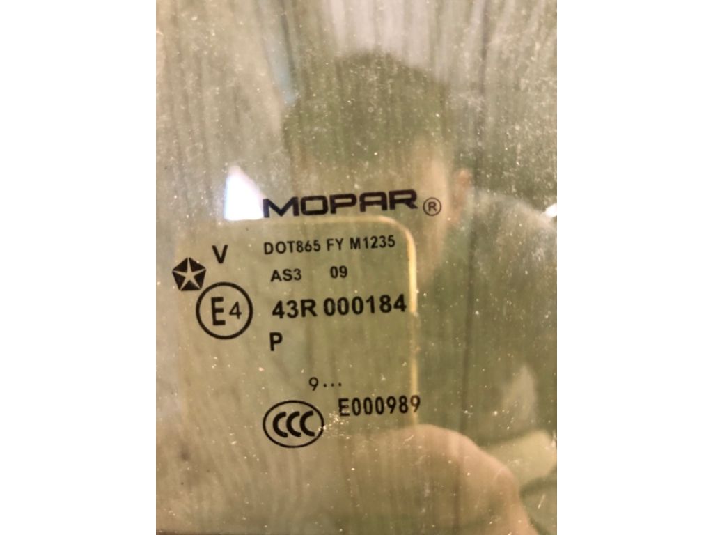 5155455AB | Стекло двери задн. лев. JEEP PATRIOT 10-17 - Фото 3