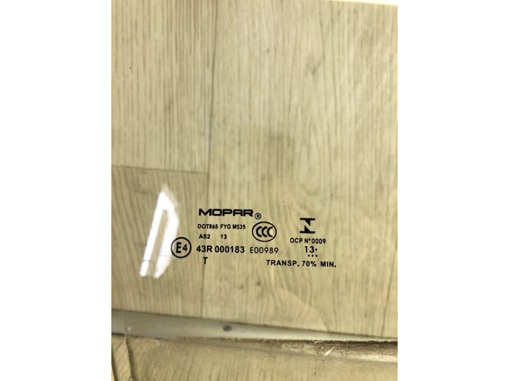 5074816AE | Скло дверей передн. прав. JEEP COMPASS 06-16 - Фото 3