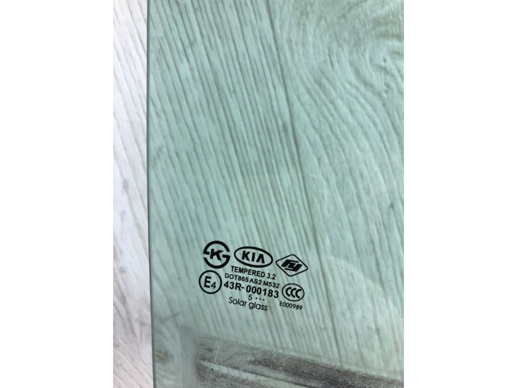 83420-A7020 | Скло дверей задн. прав. KIA FORTE YD 12- - Фото 3