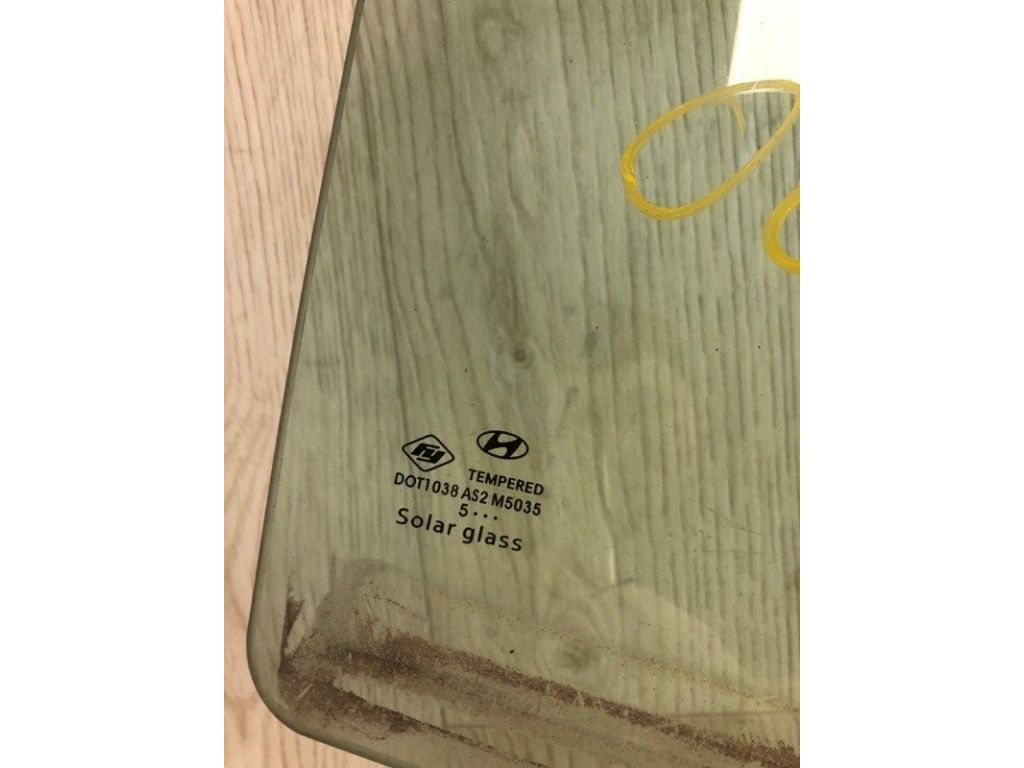 83420-C1010 | Скло дверей задн. прав. HYUNDAI SONATA LF 2014- - Фото 3