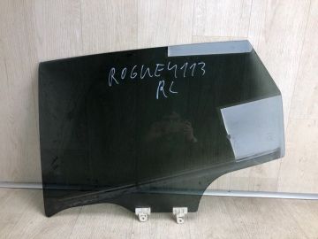Скло дверей задн. лів. NISSAN ROGUE 08-15