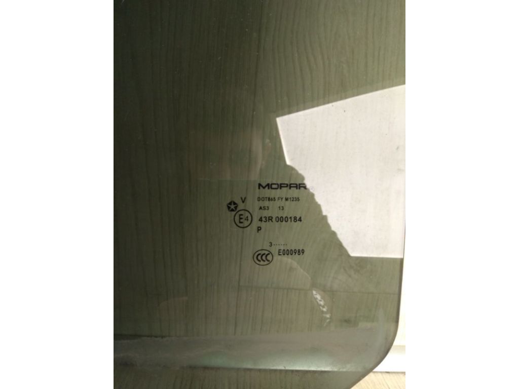 5074225AC | Скло дверей задн. лів. JEEP COMPASS 06-16 - Фото 3