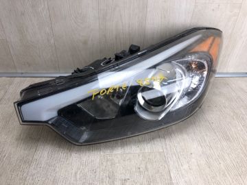 Фара лев. KIA FORTE YD 12-