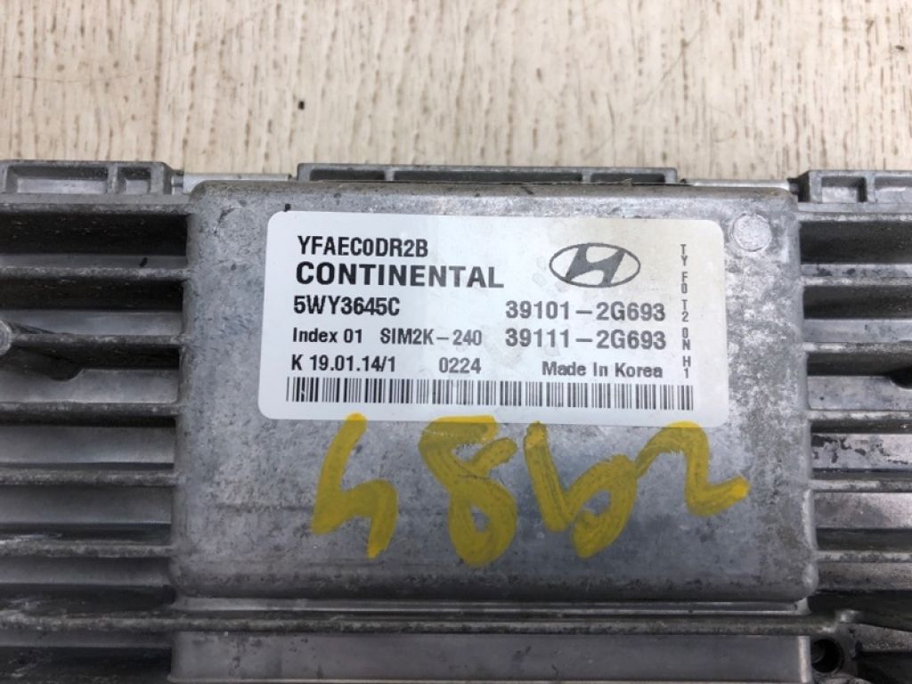 39111-2G693 | Блок керування двигуном HYUNDAI SONATA YF 10-14 - Фото 2