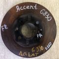 51712-1R000 | Тормозной диск передний HYUNDAI ACCENT RB 10-