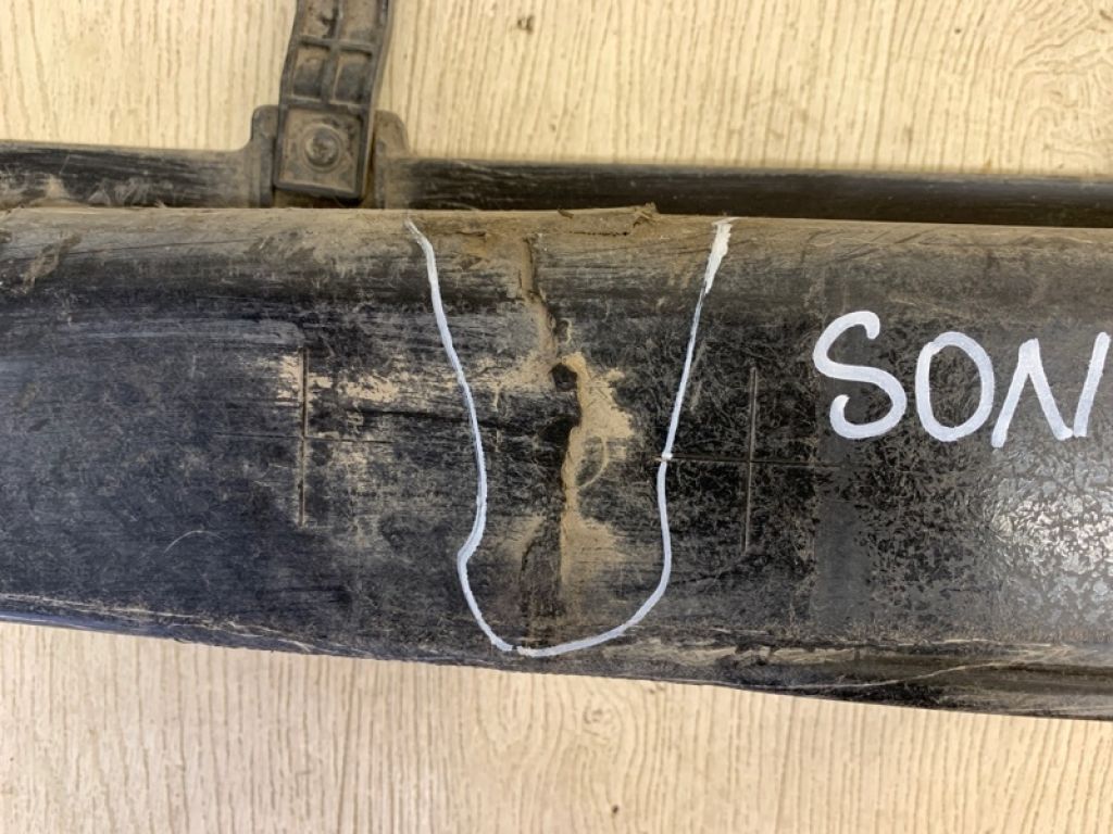 86631-3Q000 | Підсилювач заднього бампера HYUNDAI SONATA YF 10-14 - Фото 4