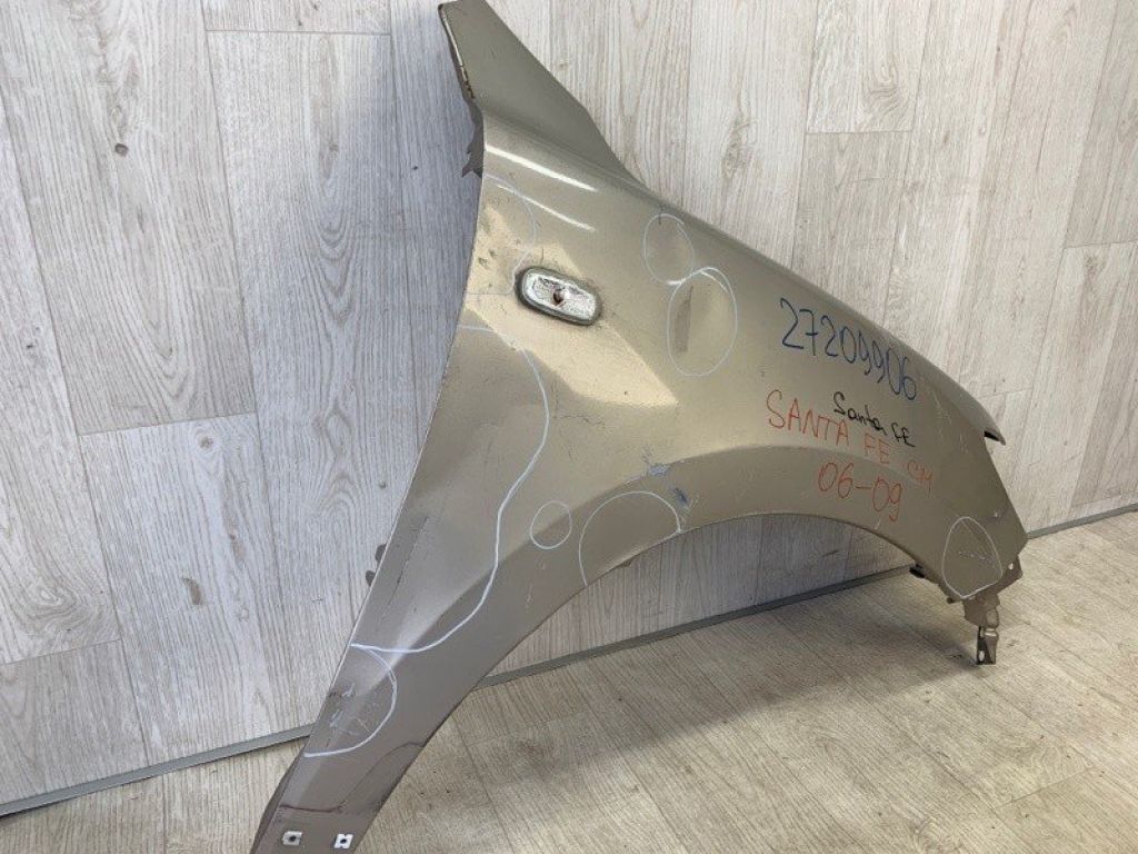 66320-0W260 | Крило переднє прав. HYUNDAI SANTA FE (CM) 05-12 - Фото 3