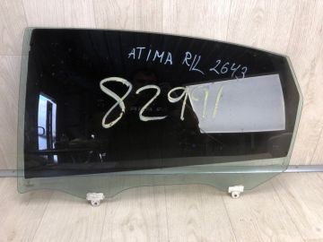 Скло дверей задн. лів. NISSAN ALTIMA L33 12-18