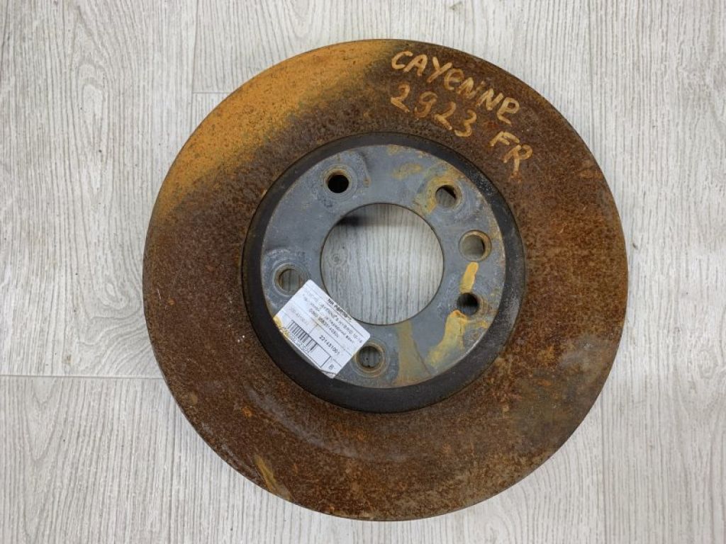 958 351 403 00 | Гальмівний диск передній PORSCHE CAYENNE 10-18