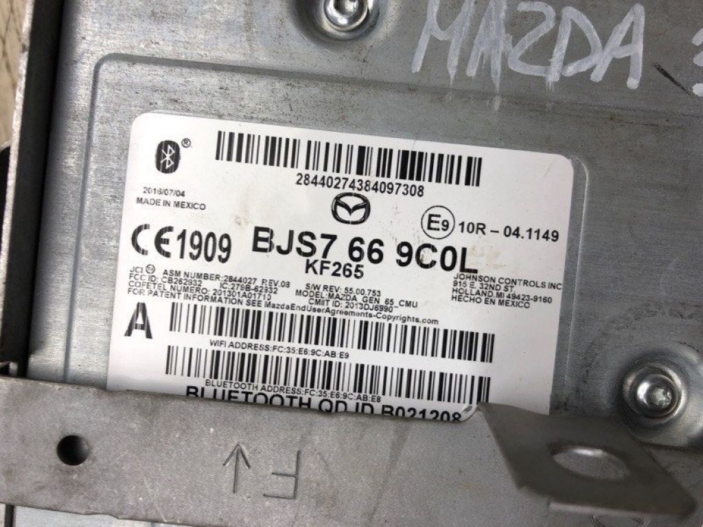 BHP1-61-1J0E | монітор MAZDA 3 BM 13-19 - Фото 9