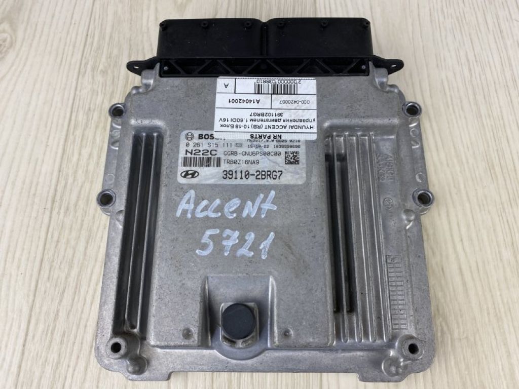 39110-2BRG7 | Блок керування двигуном HYUNDAI ACCENT RB 10- - Фото 4