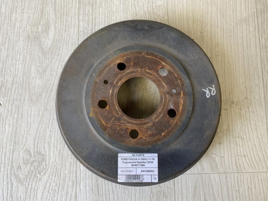 BV6Z-1126-A | Гальмівний барабан FORD FOCUS 10-18