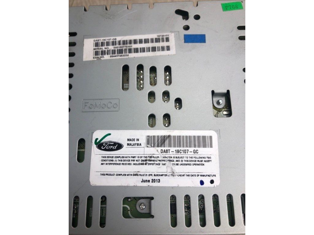DA8Z-18C869-GA | магнітола FORD FLEX 08-19 - Фото 6