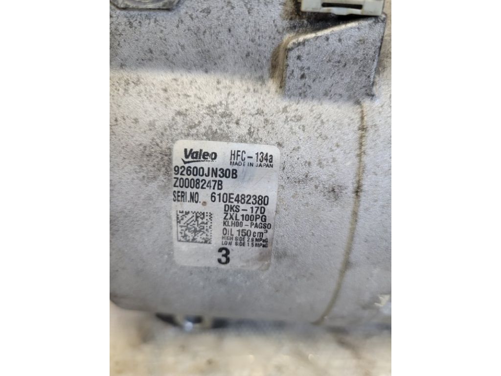 92600-JN30B | Компресор кондиціонера NISSAN NV200 USA 13- - Фото 4