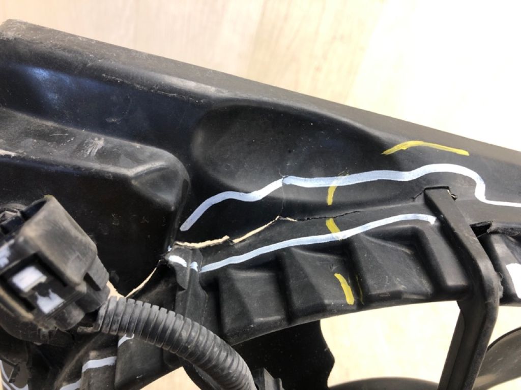 25380-3X000 | Дифузор вентилятора основного радіатора HYUNDAI ELANTRA MD 10-15 - Фото 12