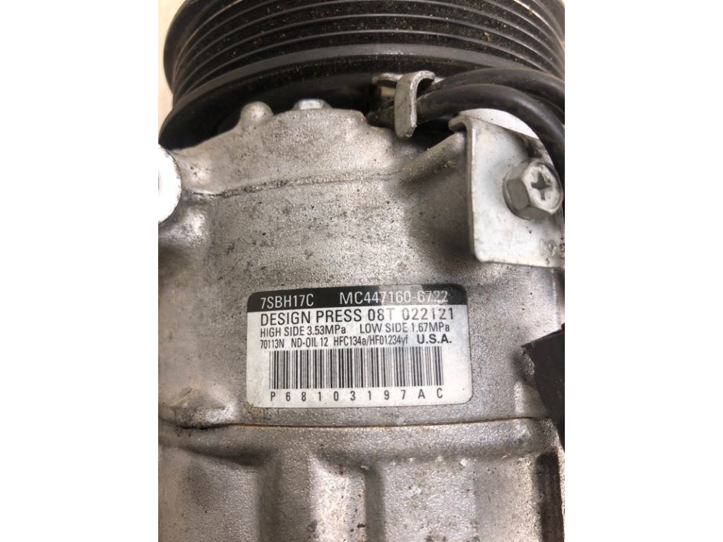 68103197AD | Компрессор кондиционера JEEP CHEROKEE 14- - Фото 8