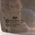 83421-2H010 | Стекло двери задн. прав. HYUNDAI ELANTRA HD 06-11 - Превью 2