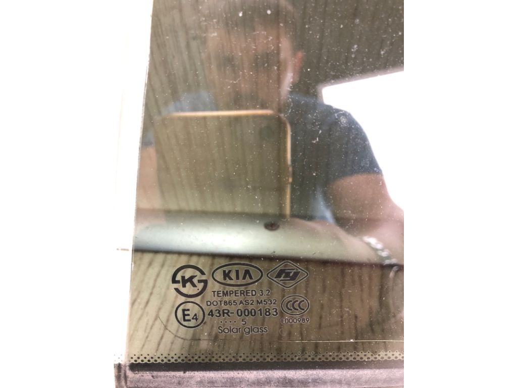 83417-A7020 | Скло дверей глухе задн. лів. KIA FORTE YD 12- - Фото 3
