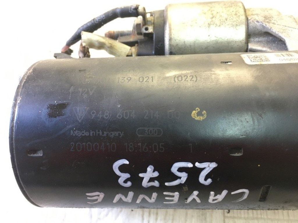 948 604 214 00 | стартер PORSCHE CAYENNE 10-18 - Фото 2