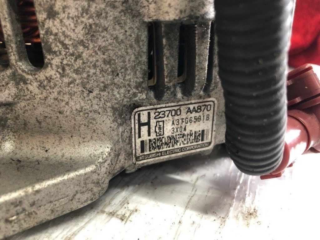 23700AA870 | Генератор SUBARU IMPREZA WRX 10-14 GH - Фото 5