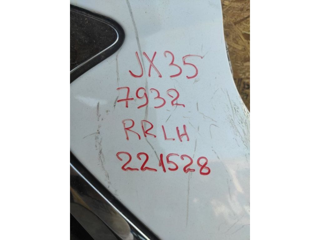 GHA01-3JAAA | Четверть кузова задняя лев. INFINITI QX60/JX35 12-20 - Фото 2