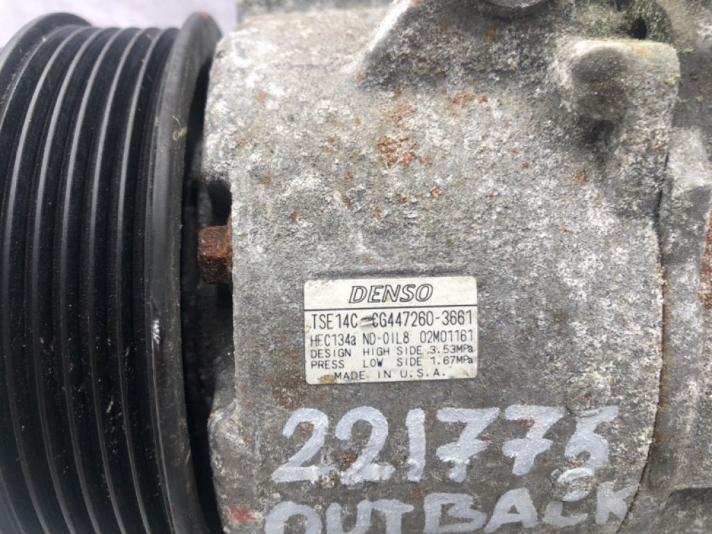 73111AJ00A | Компресор кондиціонера SUBARU OUTBACK 09-14 BR - Фото 5