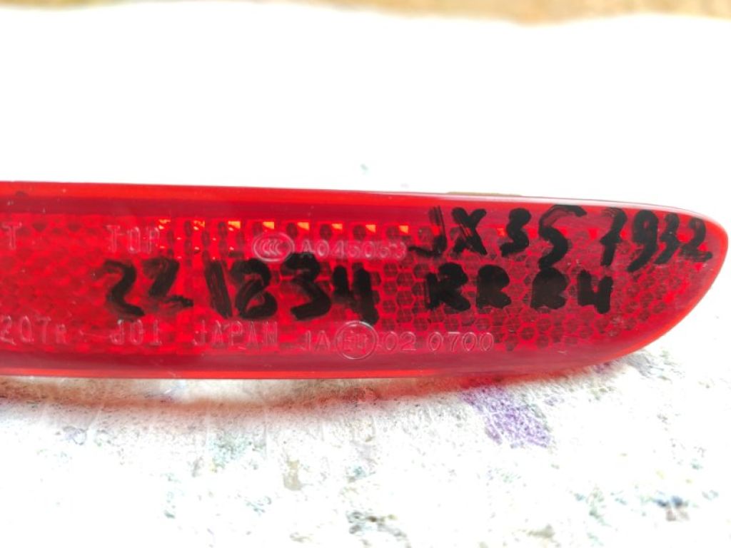 26560-JJ90A | катафот R правий задн. INFINITI QX60/JX35 12-20 - Фото 2