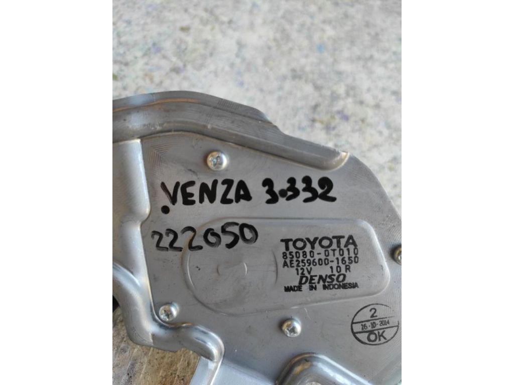 85080-0T010 | Моторчик склоочисника задн. TOYOTA VENZA 09-16 - Фото 2