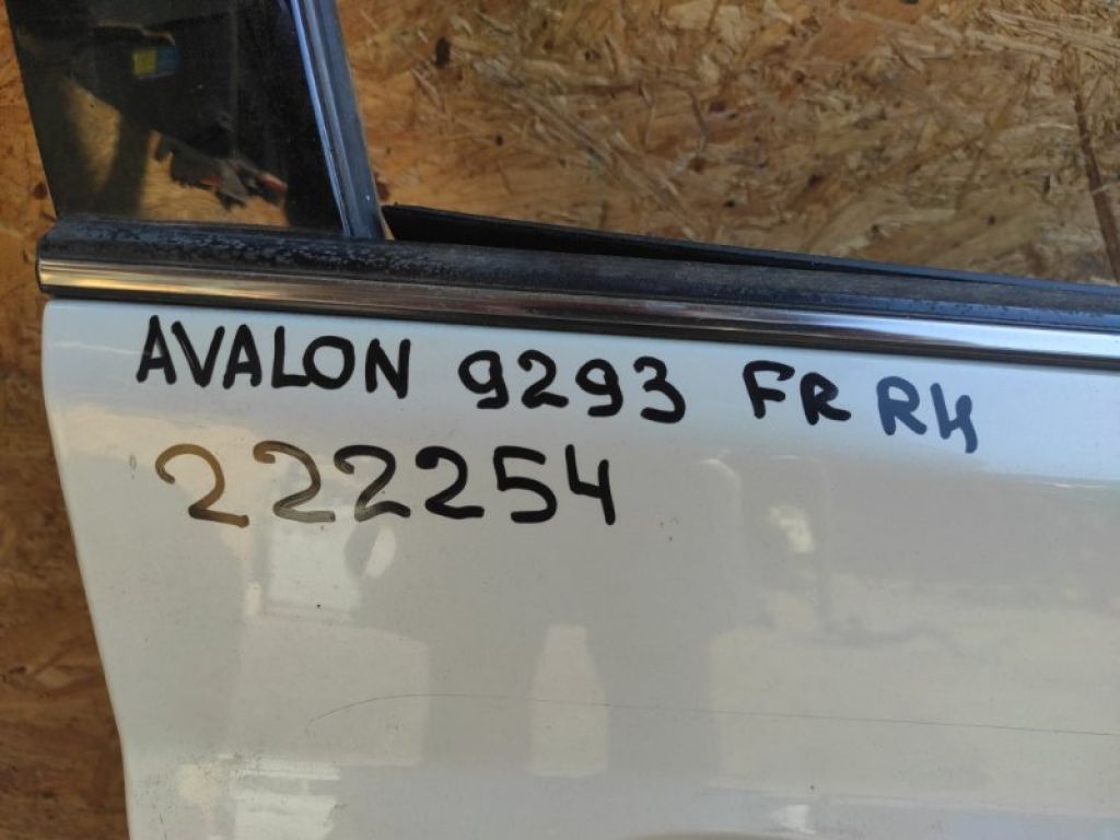 67001-AC060 | Двері передн. прав. TOYOTA AVALON 05-12 - Фото 2