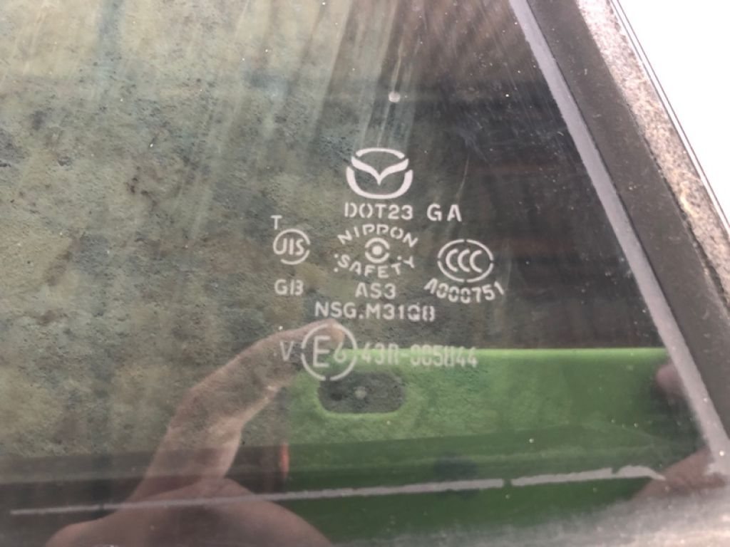 KD47-73-661A | Стекло двери глухое задн. лев. MAZDA CX-5 (KE) 11-17 - Фото 2