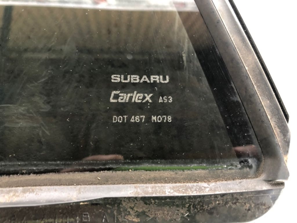 62012AJ33A | Скло дверей глухе задн. лів. SUBARU OUTBACK 09-14 BR - Фото 2
