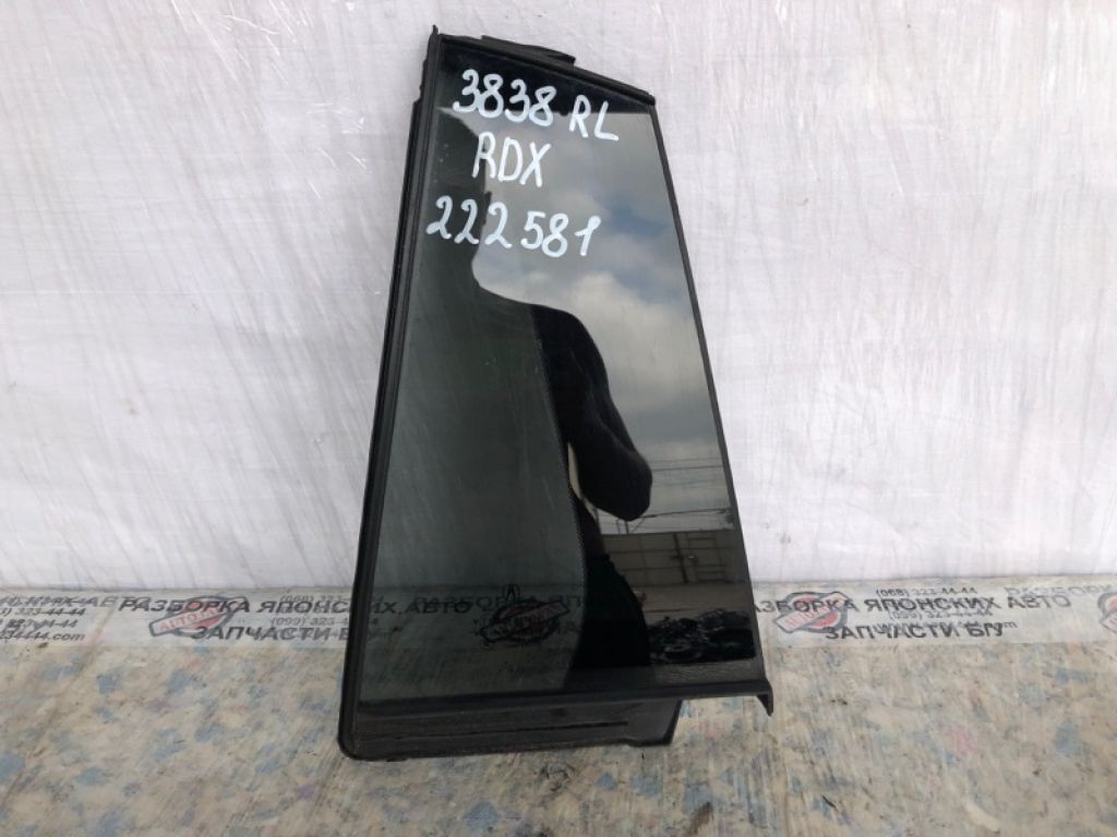 73460-TX4-A02 | Скло дверей глухе задн. лів. ACURA RDX 12-19