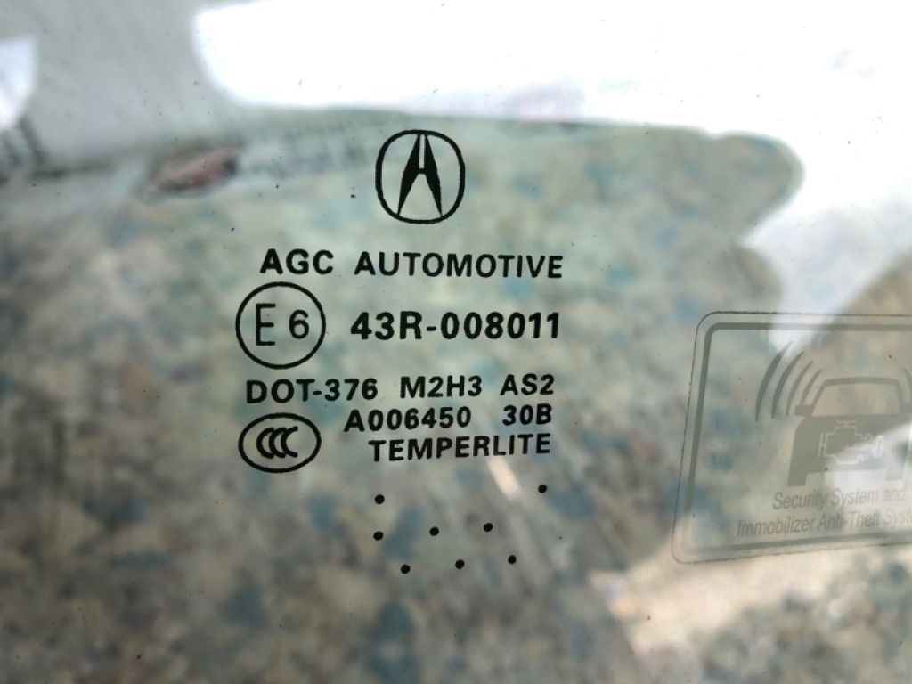 73300-STX-A00 | Скло дверей передн. прав. ACURA MDX (YD2) 06-13 - Фото 3