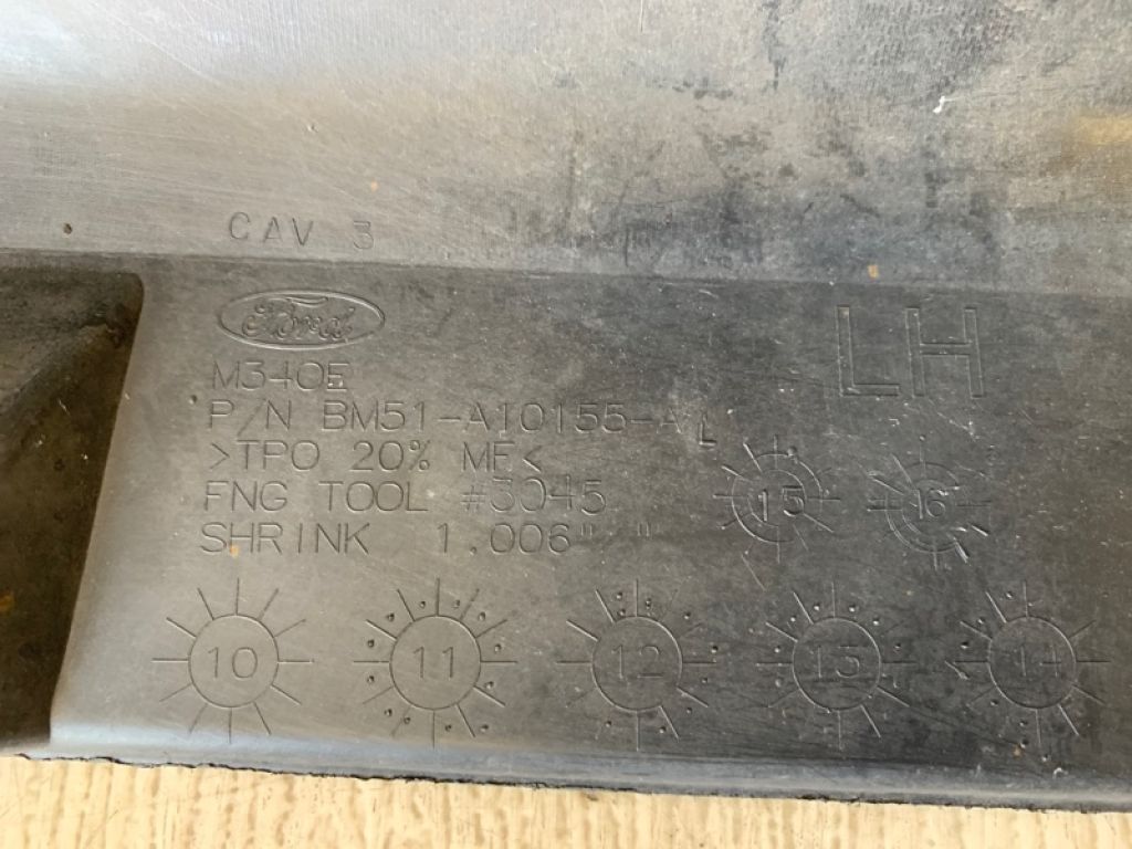 CP9Z-581017-7B | Накладка порога наружная лев. FORD FOCUS 10-18 - Фото 17