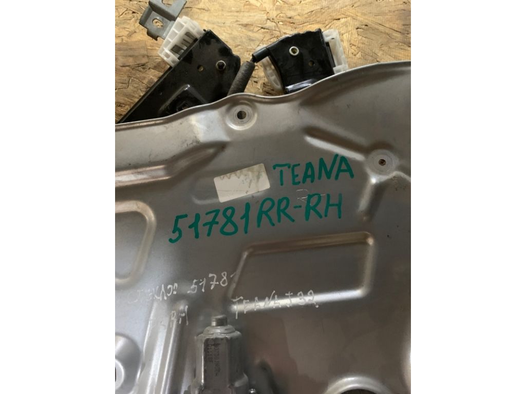 82720-JN00A | Склопідйомник задн. прав. NISSAN TEANA J32 08-14 - Фото 2