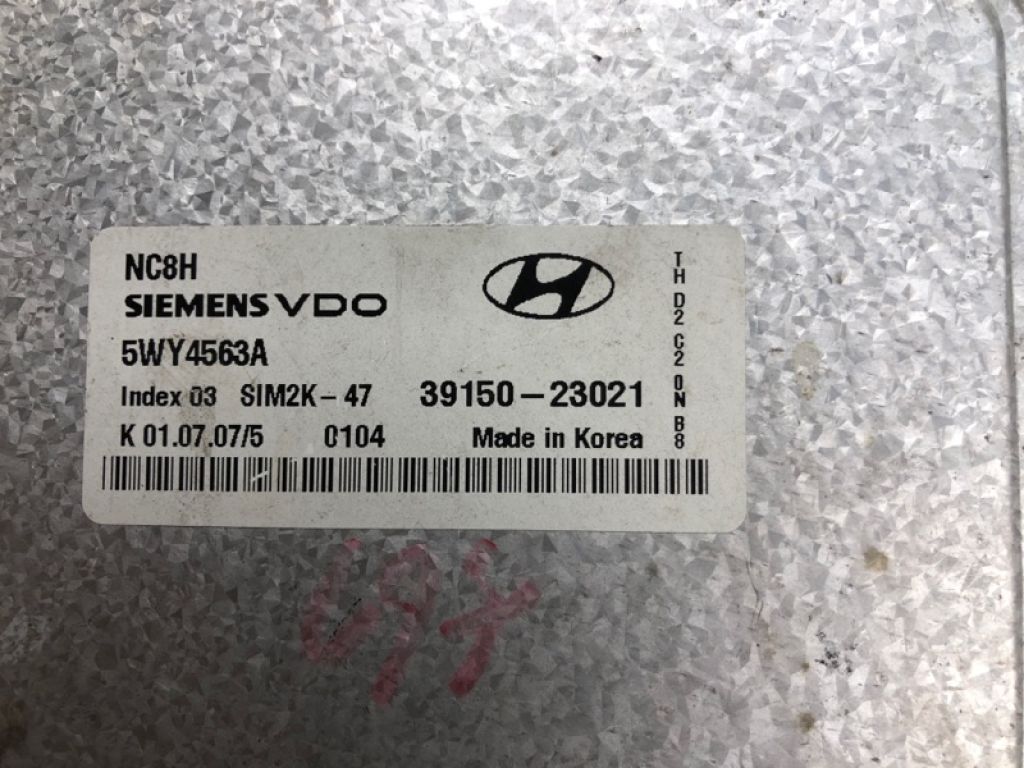 39150-23021 | Блок керування двигуном HYUNDAI ELANTRA HD 06-11 - Фото 2