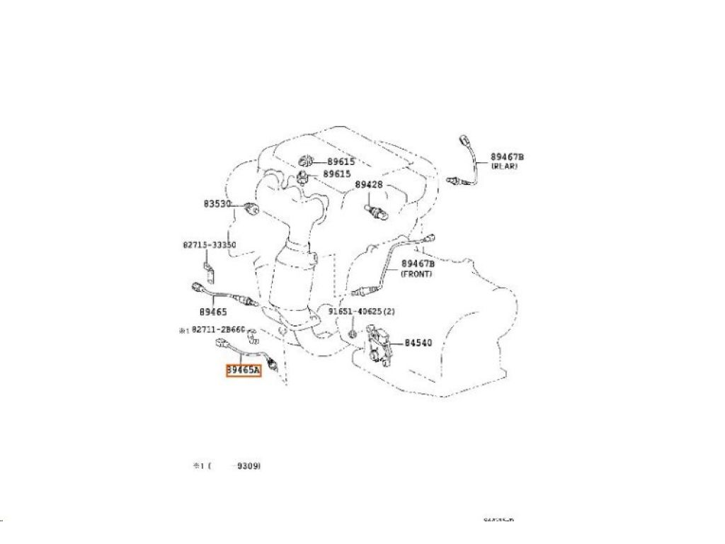 89465-06070 | Лямбда зонд TOYOTA CAMRY 30 02-06 - Фото 6