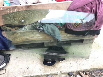 Стекло двери задн. прав. HONDA CIVIC 4D 06-11