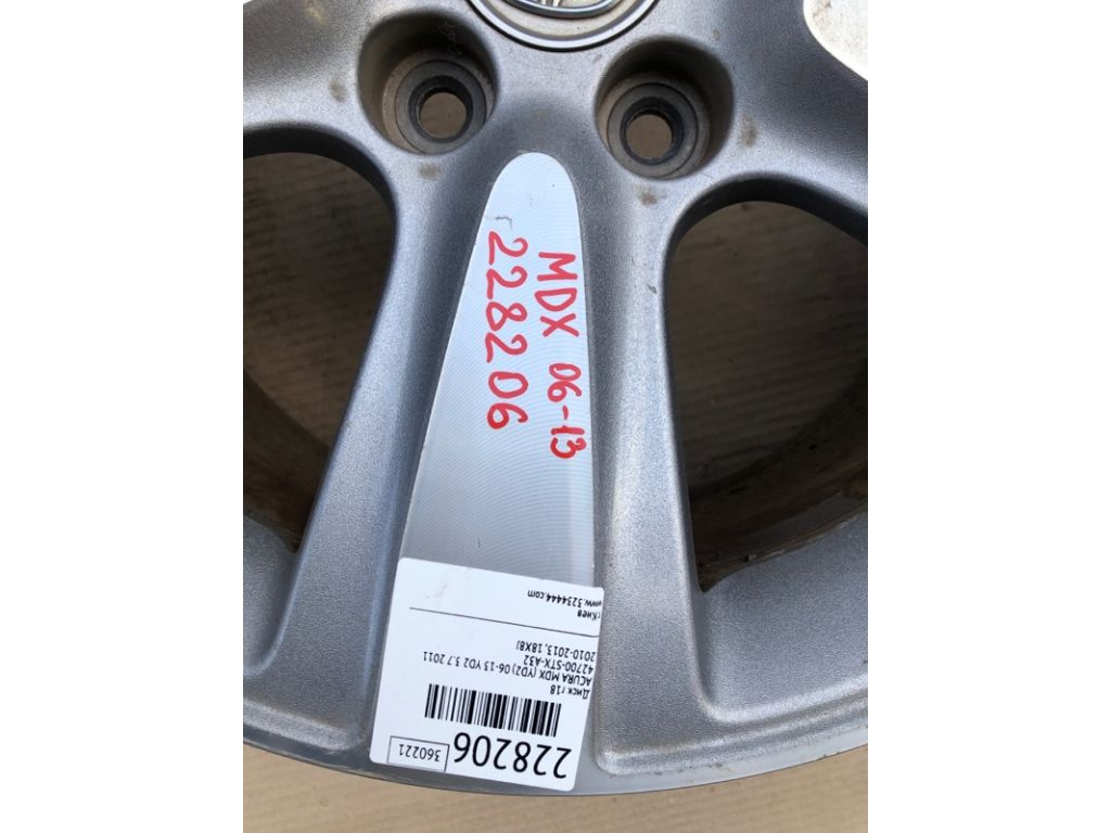 42700-STX-A32 | Диск R18 ACURA MDX (YD2) 06-13 - Фото 2