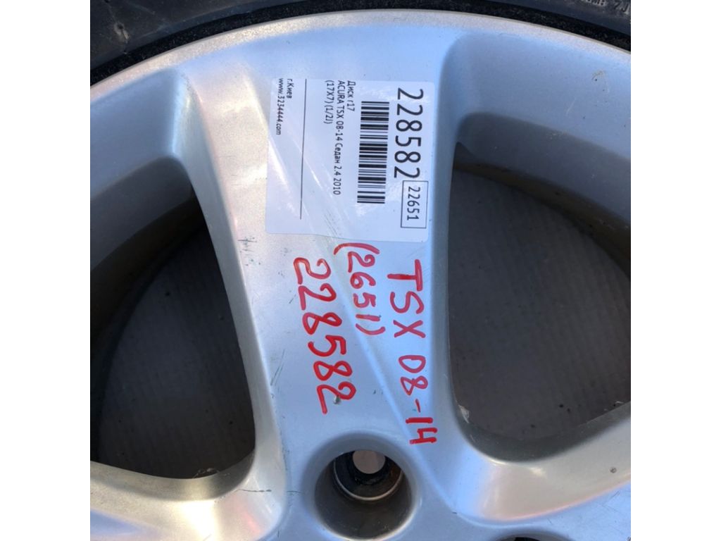 42700-TL2-A91 | Диск R17 HONDA ACCORD CU8 / TSX 08-14 - Фото 2