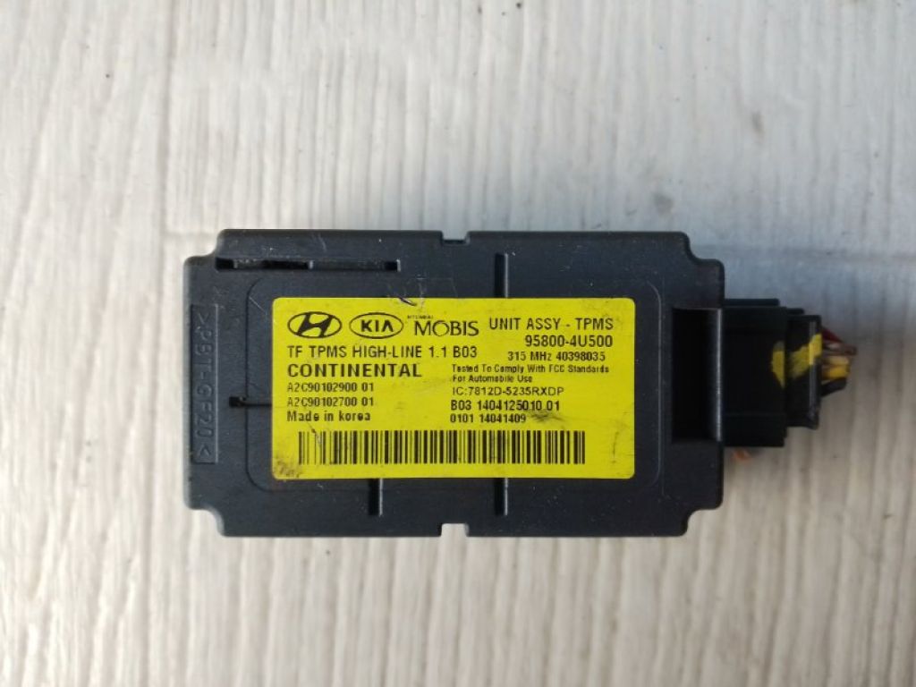 95800-4U500 | Блок керування тиском в шинах KIA OPTIMA TF 11-16