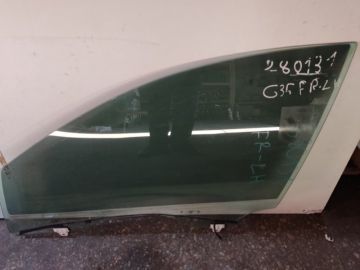Скло дверей передн. лів. INFINITI G25/G35/G37/Q40 06-14
