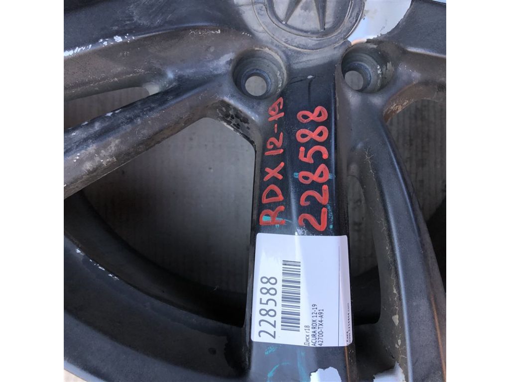 42700-TX4-A91 | Диск R18 ACURA RDX 12-19 - Фото 2