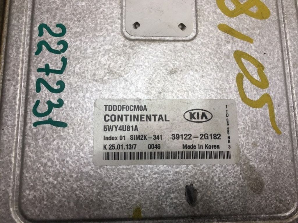 39122-2G182 | Блок керування двигуном KIA FORTE/CERATO TD 08-13 - Фото 4