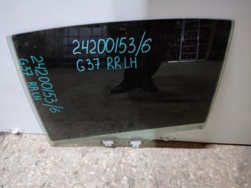 Скло дверей задн. лів. INFINITI G25/G35/G37/Q40 06-14