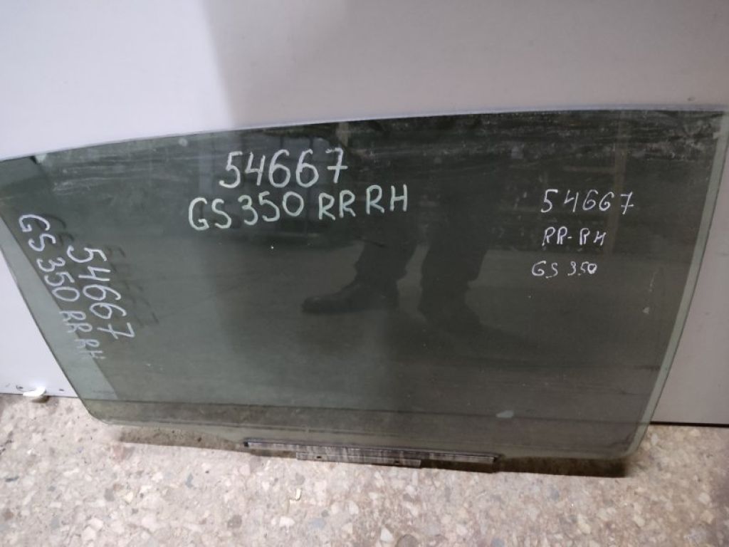 68103-30680 | Скло дверей задн. прав. LEXUS GS350 GS300 05-11